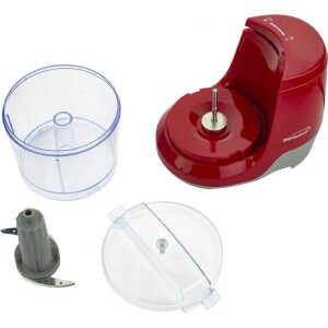 BRENTWOOD 1.5 CUP MINI FOOD CHOPPER RED | MC-109R - Image 