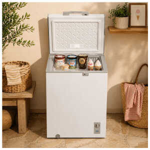 MIDEA 5 CU.FT CHEST FREEZER WHITE | MDRC206FZG01 - Image 