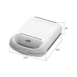 MOI 4-SLICE SANDWICH MAKER WHITE | MSM4SLW - Image 