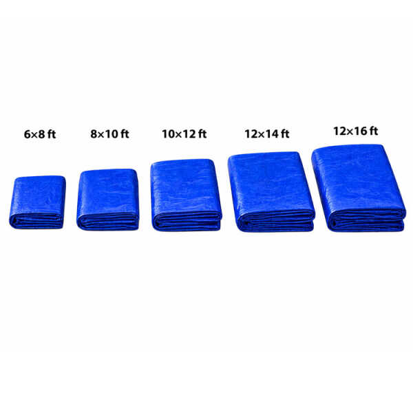 WATERPROOF BLUE TARPAULIN
