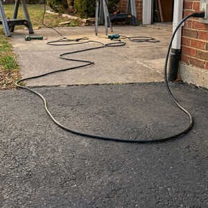 DIGITRONIC 50FT HEAVY DUTY OUTDOOR/INDOOR ELECTRIC EXTENSION CORD BLACK | NS384516 - Image 