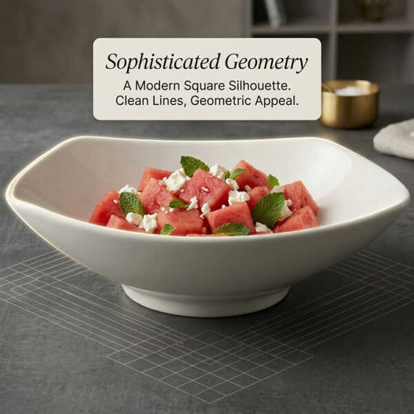 8" CERAMIC BOWL WHITE W20XD20XH6CM | NS434870 - Image 