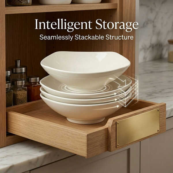 8" CERAMIC BOWL WHITE W20XD20XH6CM | NS434870 - Image 