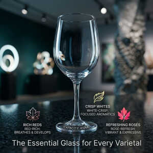 410ML STEMMED WINE GLASS SET 6PCS | NS441289 - Image 
