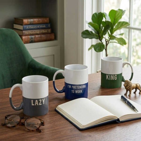 520ML CERAMIC MUG D9.5 X H11 CM ASSORTED COLORS | NVL2560603 - Image 