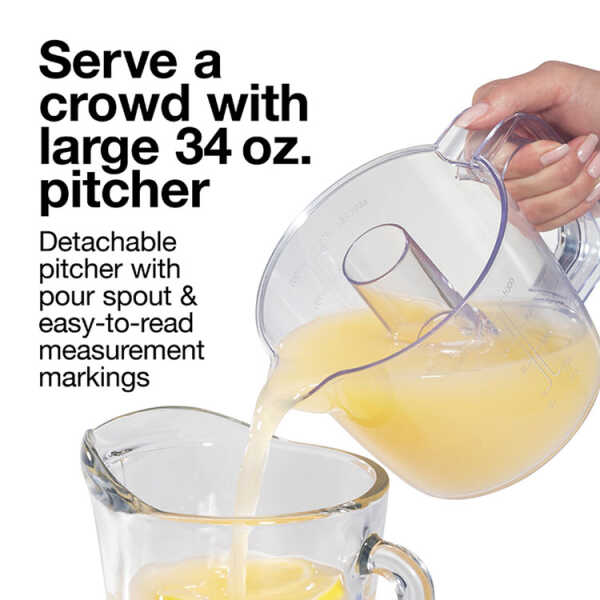 PROTOR SILEX 34OZ ELECTRIC CITRUS JUICER YELLOW 120V | PS-66341 - Image 