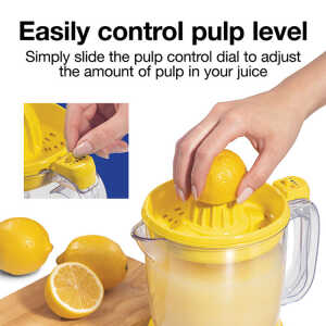 PROTOR SILEX 34OZ ELECTRIC CITRUS JUICER YELLOW 120V | PS-66341 - Image 