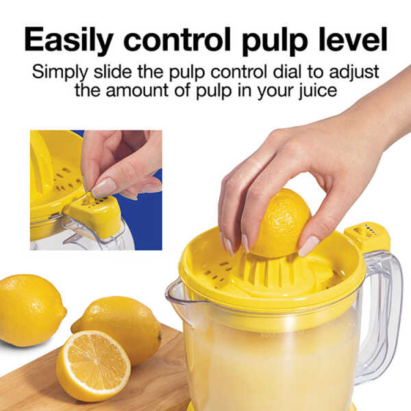 PROTOR SILEX 34OZ ELECTRIC CITRUS JUICER YELLOW 120V | PS-66341 - Image 