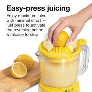 PROTOR SILEX 34OZ ELECTRIC CITRUS JUICER YELLOW 120V | PS-66341 - Image 