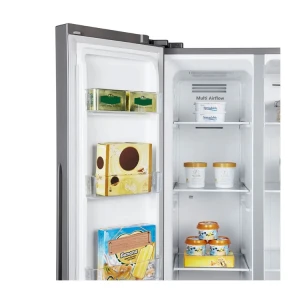 HISENSE 15.6 CUFT INVERTER REFRIGERATOR, SILVER | RS3P428NEDA2 - Image 
