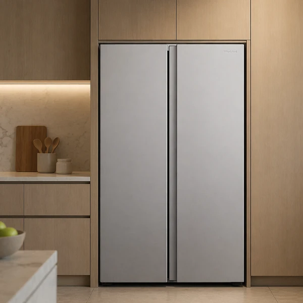 HISENSE 15.6 CUFT INVERTER REFRIGERATOR, SILVER | RS3P428NEDA2 - Image 