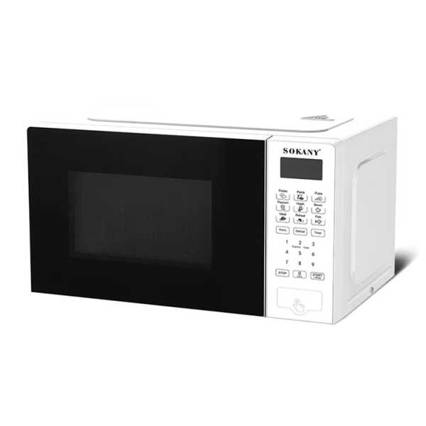 SOKANY 0.7CUFT/20L MICROWAVE WHITE 110V-1100W | SK-10018 - Image 