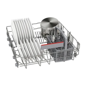 BOSCH 60 CM SERIE 4 BUILT-IN BRUSHED STAINLESS STEEL DISHWASHER | SMU4HTS14E - Image 