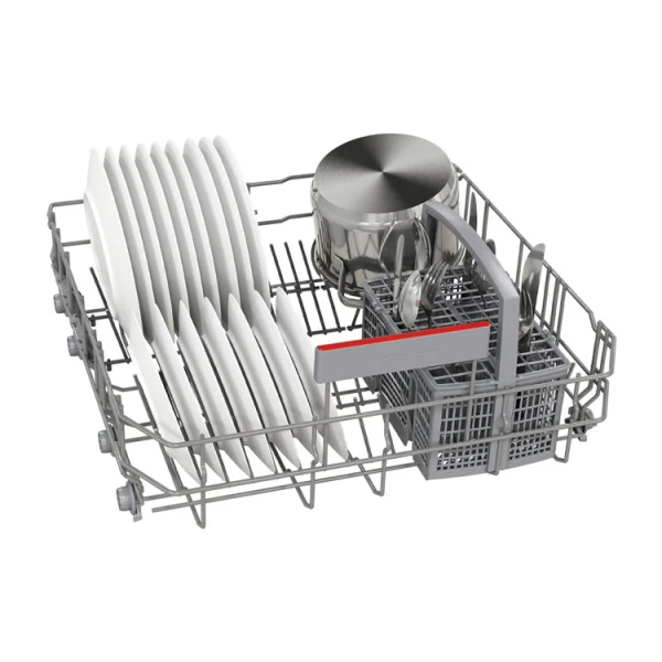 BOSCH 60 CM SERIE 4 BUILT-IN BRUSHED STAINLESS STEEL DISHWASHER | SMU4HTS14E - Image 