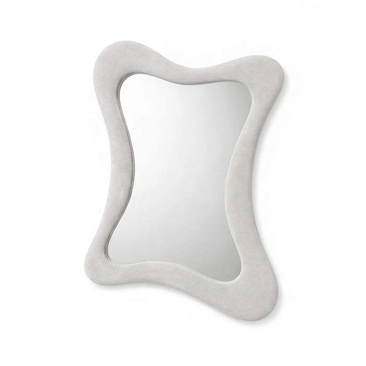 Studio-1041 Modern Grey Wall Mirror 70x90 cm
