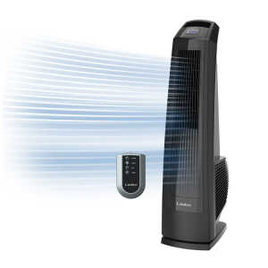LASKO 35" HIGH VELOCITY BLOWER FAN W/ REMOTE BLACK 120V | U35122 - Image 