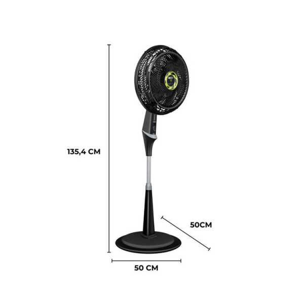 SAMURAI 18" 2 IN 1 FAN WITH REMOTE CONTROL | VE3478I - Image 
