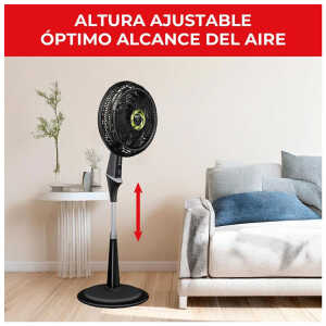 SAMURAI 18" 2 IN 1 FAN WITH REMOTE CONTROL | VE3478I - Image 
