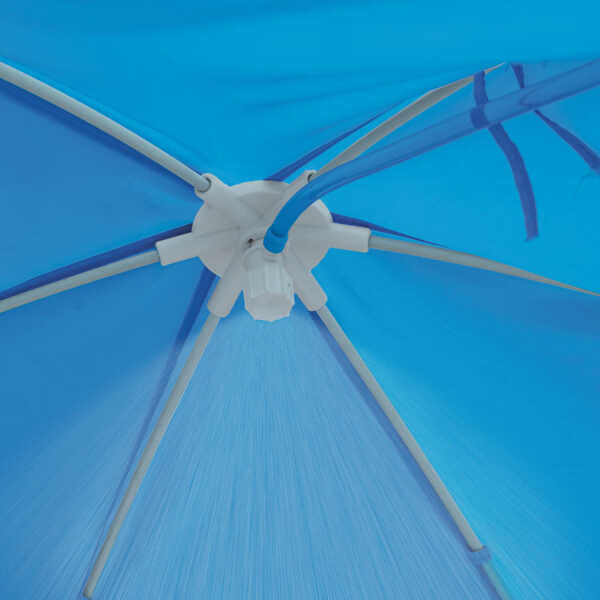 INTEX 1.83MX38CM CANOPY METAL FRAME SWIMMING POOL BLUE  | 28209-NP - Image 