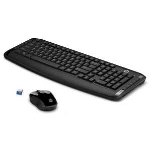 HP WIRELESS 300 SLIM KEYBOARD AND MOUSE COMBO | 3ML04AA#ABL - Image 