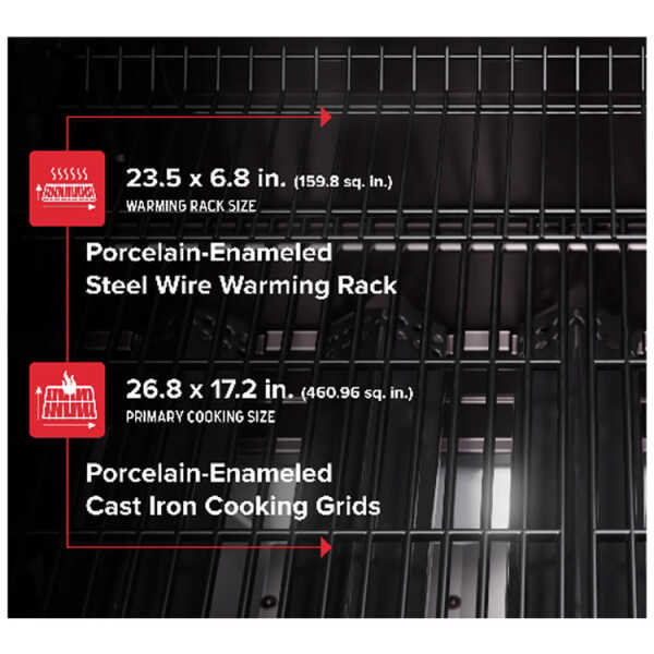 NEXGRILL 5 BURNERS PROPANE GAS GRILL W/ SIDE BURNER IN BLACK | 720-0888SF - Image 