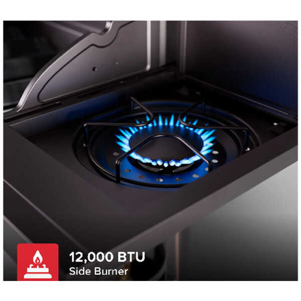 NEXGRILL 5 BURNERS PROPANE GAS GRILL W/ SIDE BURNER IN BLACK | 720-0888SF - Image 