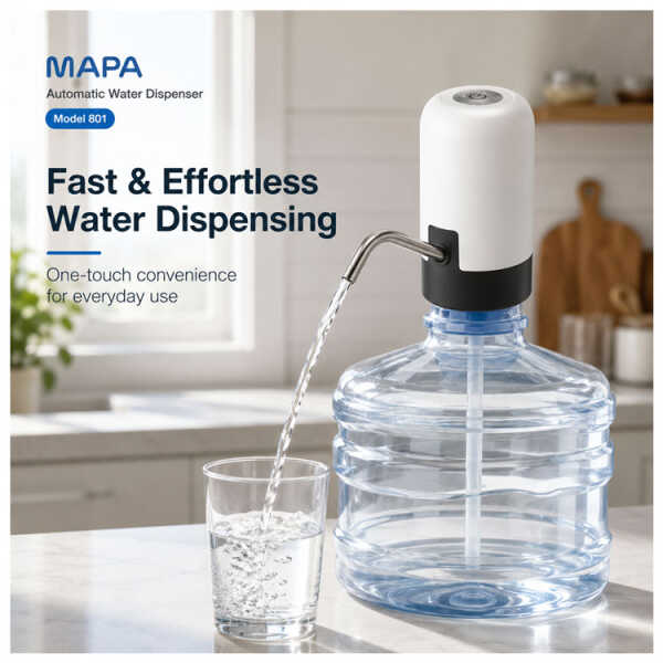 MAPA AUTOMATIC USB  WATER DISPENSER | 801 - Image 
