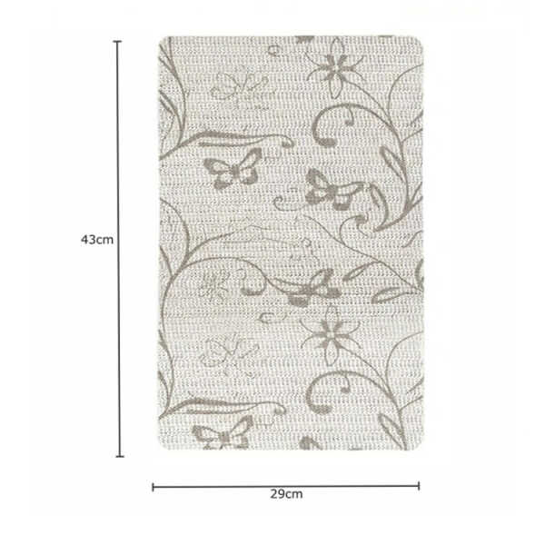 LOTUS HOME COLLECTION 6 PCS RECTANGULAR PLACEMAT ASSORTED COLORS | 88208 - Image 