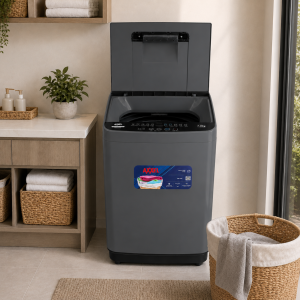 AXXEL 7KG TOP LOAD WASHER WITH IMPELLER GREY | AFWM700 - Image 