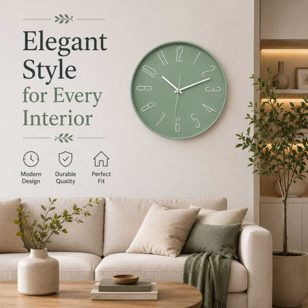 DECORATIVE WALL CLOCK | AS-7717 - Image 
