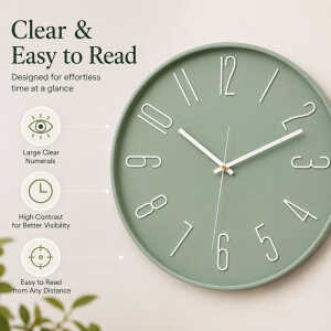 DECORATIVE WALL CLOCK | AS-7717 - Image 