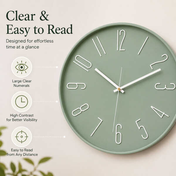 DECORATIVE WALL CLOCK | AS-7717 - Image 