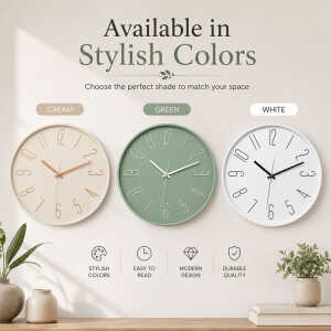 DECORATIVE WALL CLOCK | AS-7717 - Image 
