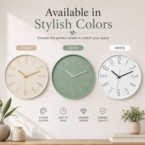 DECORATIVE WALL CLOCK | AS-7717 - Image 