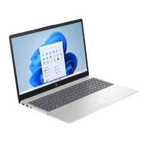 HP 15.6" FHD TOUCH INTEL i7-1355U 16GB 512SSD WIN 11 NATURAL SILVER (15-FD0127DX)| B4HN8UA#ABA - Image 