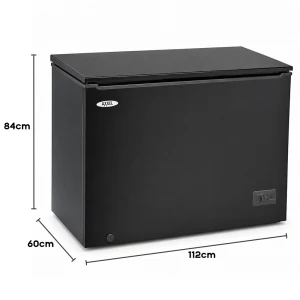 AXXEL 11CFT/305L CHEST FREEZER BLACK 110V | BD305 - Image 