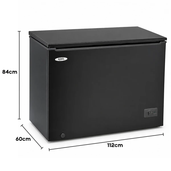AXXEL 11CFT/305L CHEST FREEZER BLACK 110V | BD305 - Image 