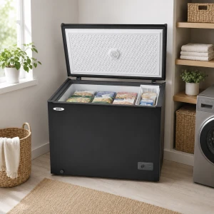 AXXEL 11CFT/305L CHEST FREEZER BLACK 110V | BD305 - Image 