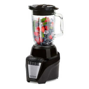 BLACK & DECKER 1.25L/ 42OZ ICE CRUSH BLENDER W/GLASS JAR BLACK 700W-120V | BL-0876-1BDLA - Image 