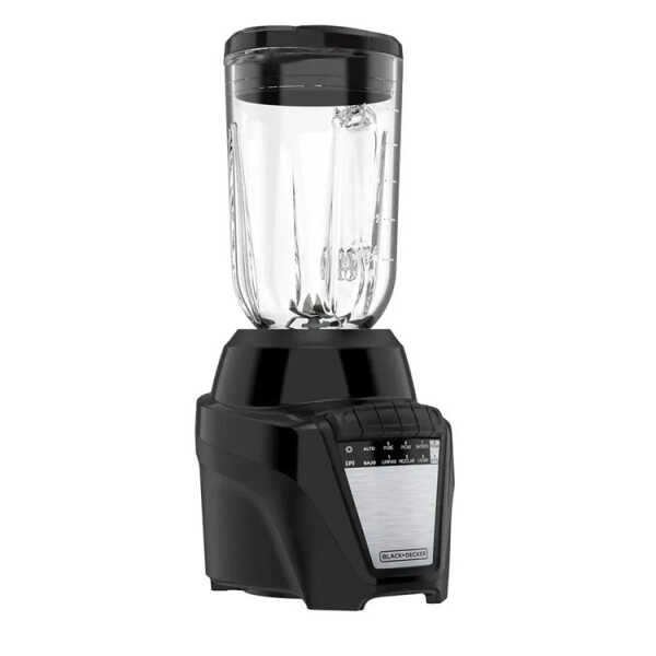 BLACK & DECKER 1.25L/ 42OZ ICE CRUSH BLENDER W/GLASS JAR BLACK 700W-120V | BL-0876-1BDLA - Image 