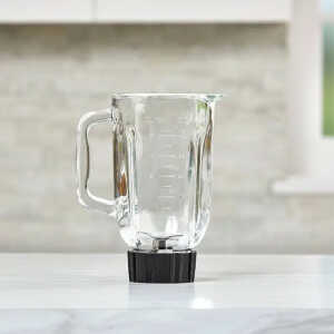 BLACK & DECKER 1.25L/ 42OZ ICE CRUSH BLENDER W/GLASS JAR BLACK 700W-120V | BL-0876-1BDLA - Image 