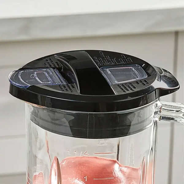 BLACK & DECKER 1.25L/ 42OZ ICE CRUSH BLENDER W/GLASS JAR BLACK 700W-120V | BL-0876-1BDLA - Image 