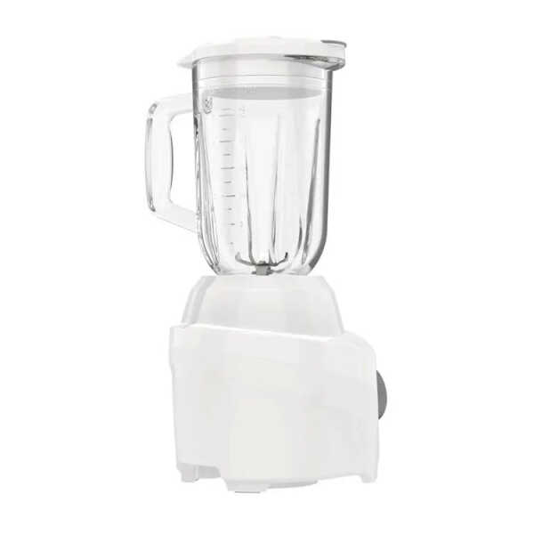 BLACK+DECKER 1.25L/42OZ ICE CRUSH BLENDER W/GLASS JAR WHITE 700W-120V | BL0876-0WDLA - Image 