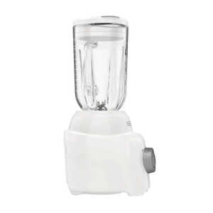BLACK+DECKER 1.25L/42OZ ICE CRUSH BLENDER W/GLASS JAR WHITE 700W-120V | BL0876-0WDLA - Image 