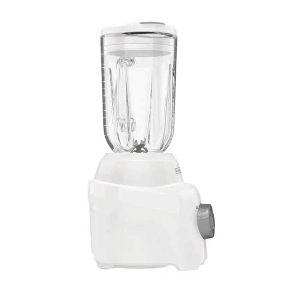 BLACK+DECKER 1.25L/42OZ ICE CRUSH BLENDER W/GLASS JAR WHITE 700W-120V | BL0876-0WDLA - Image 