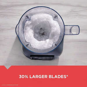BLACK & DECKER 1.65L/56OZ ICE CRUSH BLENDER W/PLASTIC JAR GREY 900W-120V | BL22209PB-LA - Image 