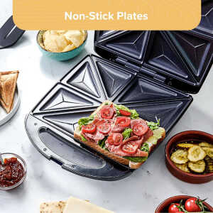 CASA BONITA SANDWICH MAKER 1200W | CB-208A - Image 