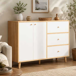 WOODEN MODERN MULTIFUNCTIONAL CABINET | CBG002812 - Image 