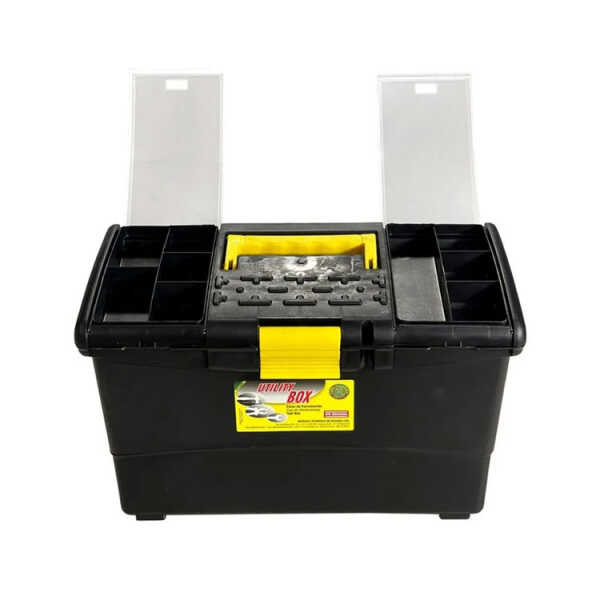 PLASTIC UTILITY TOOLBOX 16" | CF-26 - Image 
