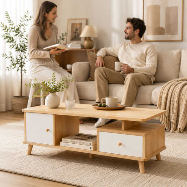 MODERN CENTER TABLE 120x60x41 CM | CJ008217 - Image 